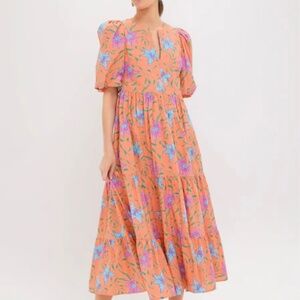 Tuckernuck Floral Cisco Maxi Dress-New w/Tags